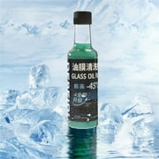 Concentrated Antifreeze 40 Car Oil Removal Cleaning Agent Glass Oil Film Remover Automotive Front Windshield Cleaning Degreasing Film 150ml Black